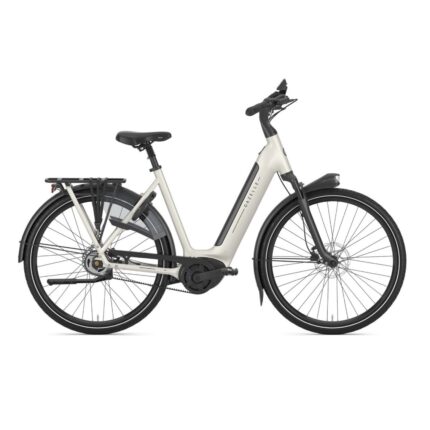 Rower Elektryczny Gazelle Grenoble C5 - Ivory White
